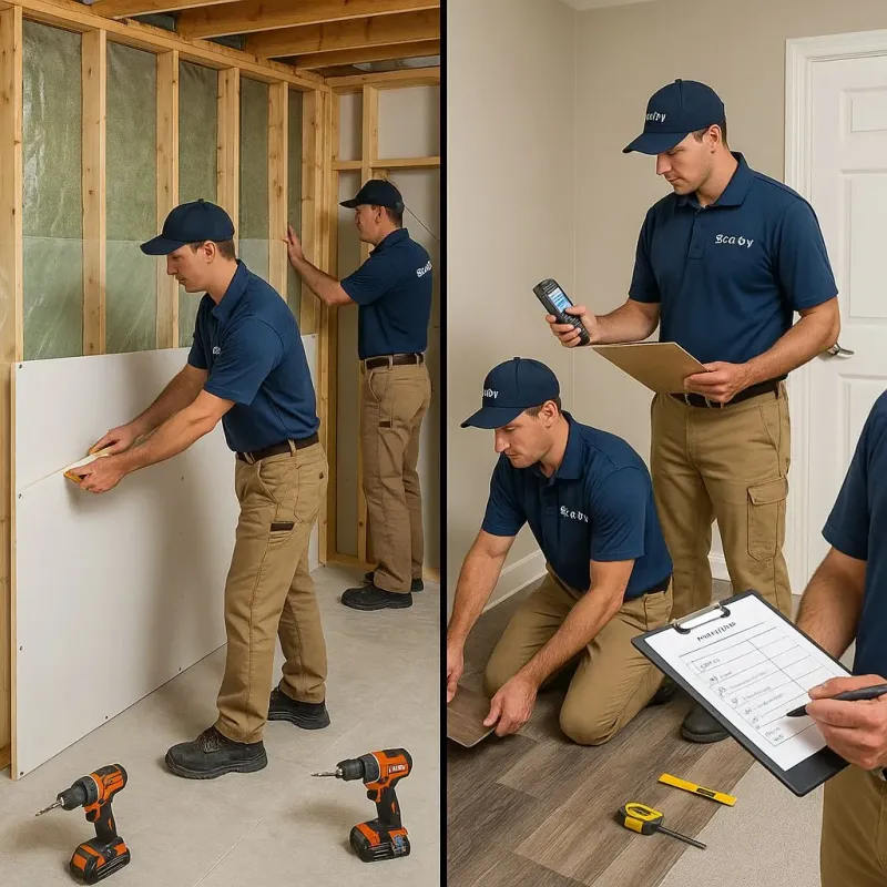Repairs and Reconstruction process in Falmouth, MA